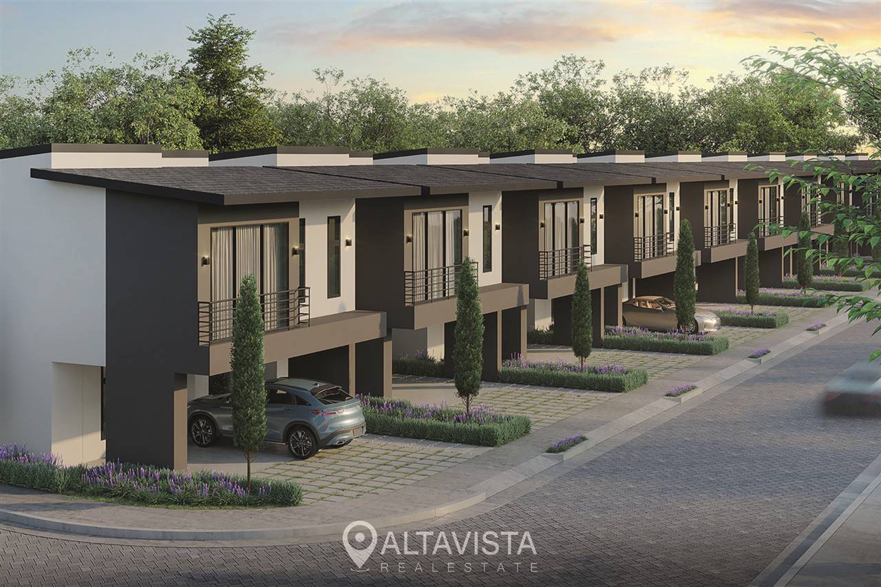 Fachada de Casa Viale en Condominio Avenida del Este Curridabat